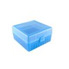 Odkryj FLIP TOP RIFLE AMMO BOXES MTM CASE-GARD! 🎯 Idealne do przechowywania 100 nabojów 308 Winchester w wytrzymałym niebieskim pudełku.